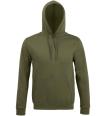47101 Unisex Snake Hooded Sweatshirt Army colour image